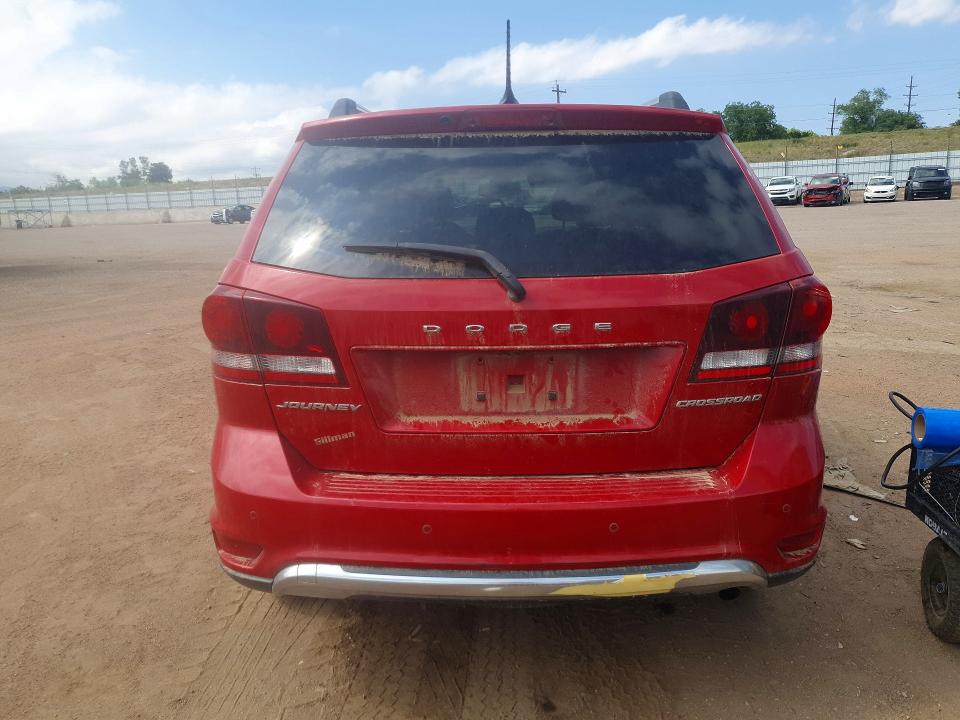 58153536 :رقم المزاد ، 3C4PDCGBXJT158393 vin ، 2018 Dodge Journey مزاد بيع