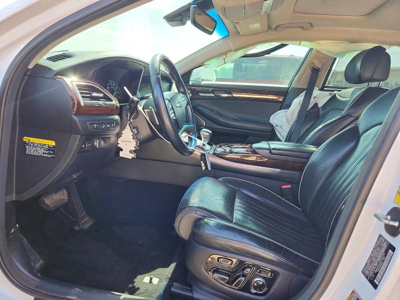 59079516 :رقم المزاد ، KMHG34JA0JU042128 vin ، 2018 Genesis G90 مزاد بيع