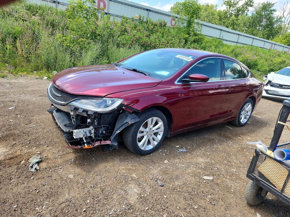 Auction sale of the 2015 Chrysler 200, vin: 1C3CCCAB6FN626027, lot number: 58458166