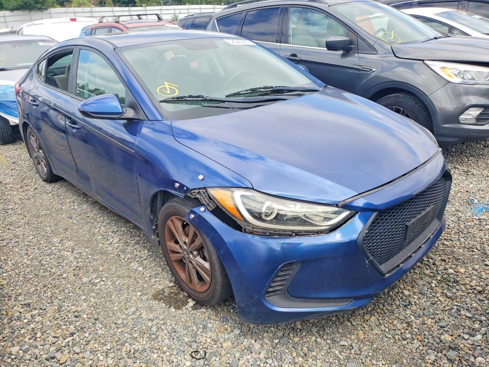 Продажа на аукционе авто 2017 Hyundai Elantra, vin: 5NPD84LF2HH116879, номер лота: 58046296