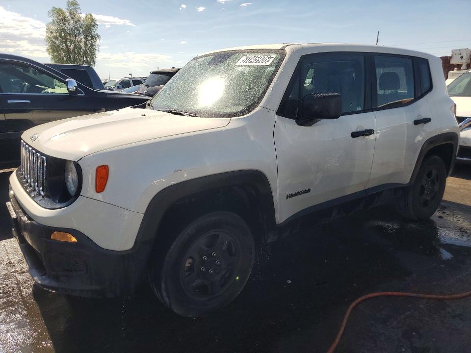 57045906 :رقم المزاد ، ZACCJBAB5JPH68557 vin ، 2018 Jeep Renegade مزاد بيع