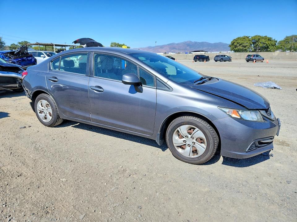 Продажа на аукционе авто 2013 Honda Civic, vin: 19XFB2F56DE215379, номер лота: 58971306