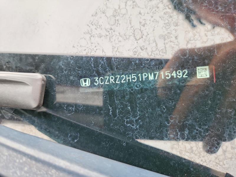 Aukcja sprzedaży 2023 Honda Hr-v, vin: 3CZRZ2H51PM715492, numer aukcji: 57070956