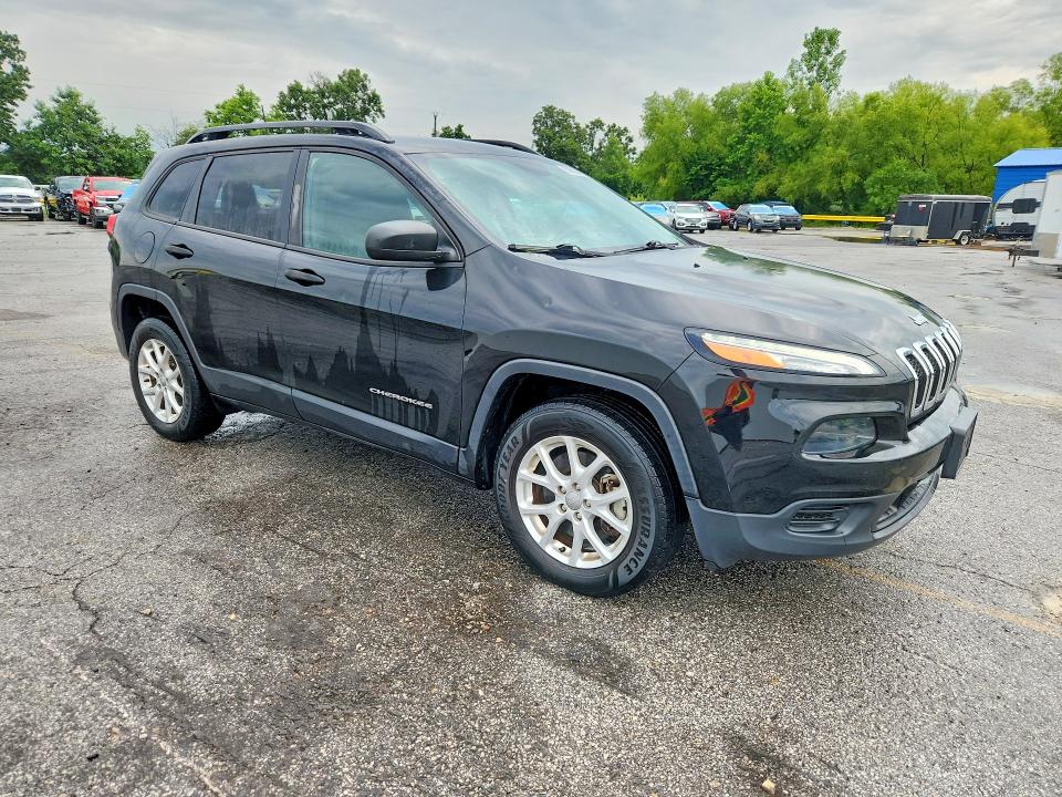 Продажа на аукционе авто 2017 Jeep Cherokee, vin: 1C4PJMAB6HW611629, номер лота: 58636446