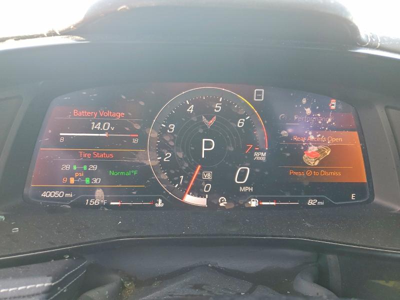 56754196 :رقم المزاد ، 1G1Y72D41L5100051 vin ، 2020 Chevrolet Corvette مزاد بيع