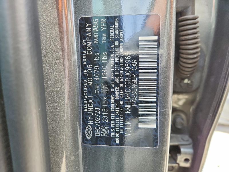 2024 Hyundai Elantra მანქანა იყიდება აუქციონზე, vin: KMHLM4DJ9RU096966, აუქციონის ნომერი: 58121826