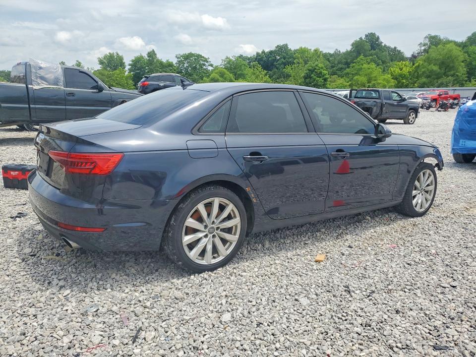 2017 Audi A4 მანქანა იყიდება აუქციონზე, vin: WAUGNAF4XHN022406, აუქციონის ნომერი: 57058276