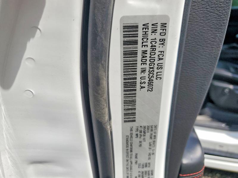 Aukcja sprzedaży 2025 Dodge Durango, vin: 1C4RDJDGXSC546072, numer aukcji: 58490456