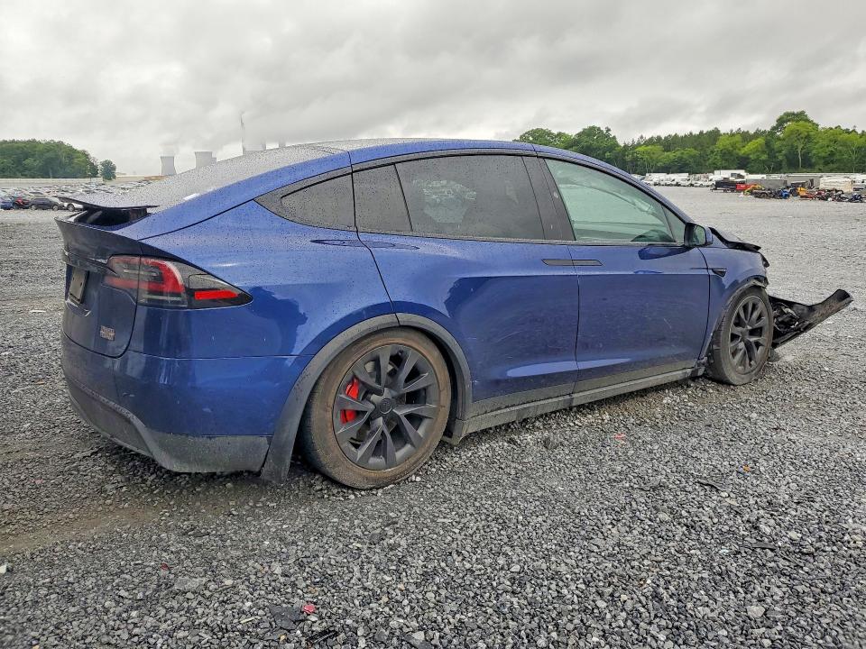 56335636 :رقم المزاد ، 7SAXCBE67PF383089 vin ، 2023 Tesla Model X مزاد بيع