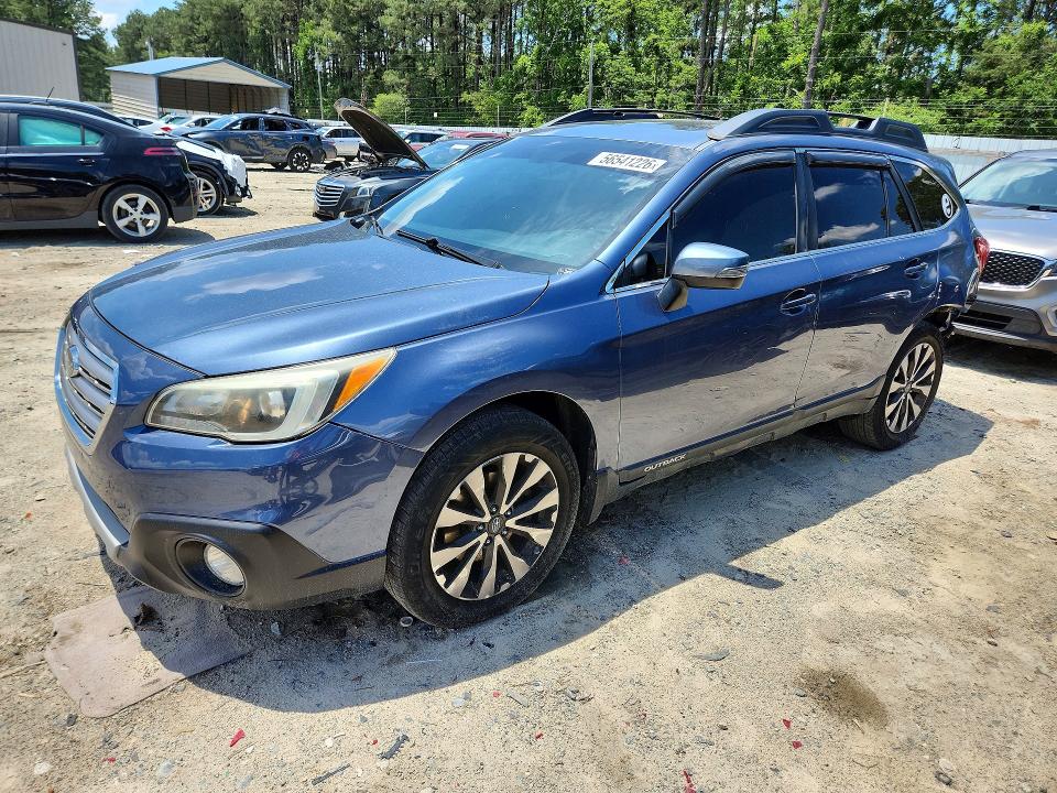 2016 Subaru Outback მანქანა იყიდება აუქციონზე, vin: 4S4BSANC3G3316508, აუქციონის ნომერი: 56541226