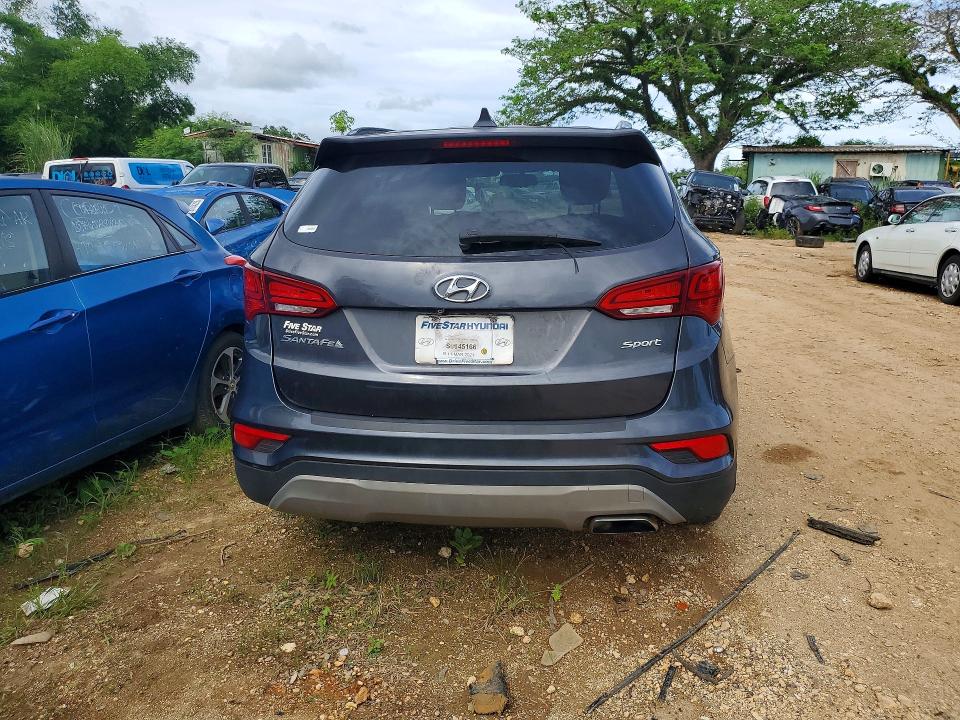Продажа на аукционе авто 2017 Hyundai Santa Fe Sport, vin: 5XYZU3LB7HG429281, номер лота: 56952376