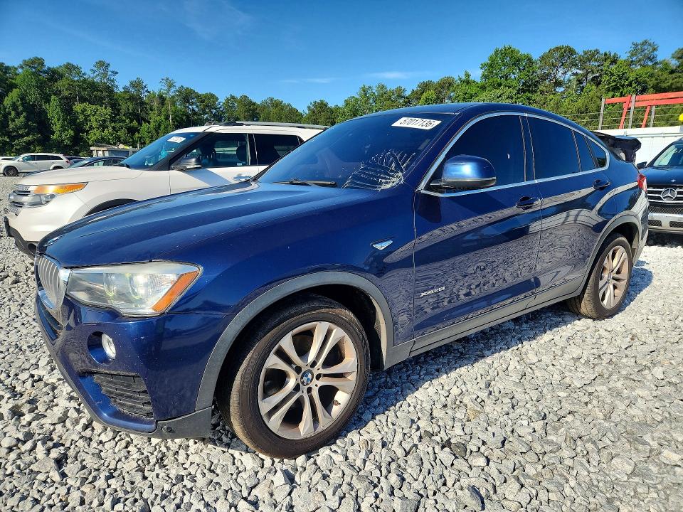 2017 Bmw X4 მანქანა იყიდება აუქციონზე, vin: 5UXXW3C50H0T78304, აუქციონის ნომერი: 57017136
