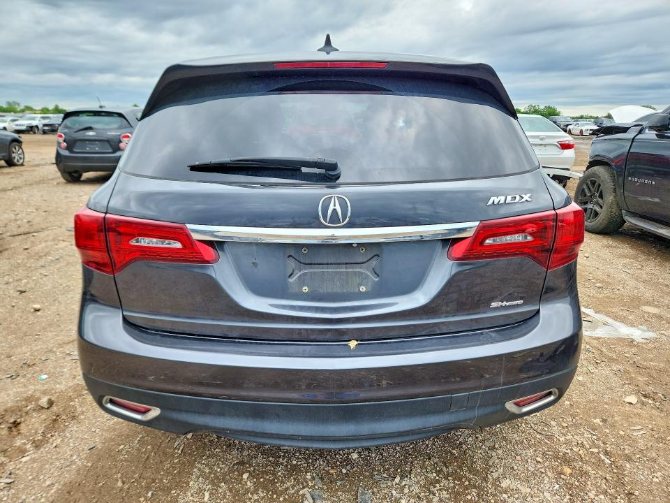 57173816 :رقم المزاد ، 5FRYD4H44EB036660 vin ، 2014 Acura Mdx مزاد بيع