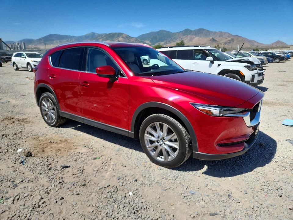 2021 Mazda Cx-5 მანქანა იყიდება აუქციონზე, vin: JM3KFBDM9M1458420, აუქციონის ნომერი: 57441836