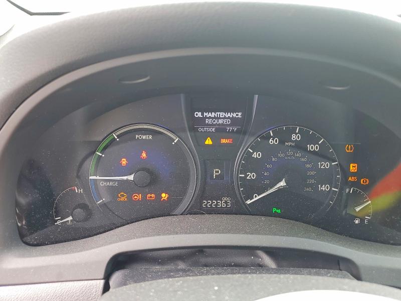 57705416 :رقم المزاد ، JTJBC1BA0A2014740 vin ، 2010 Lexus Rx مزاد بيع