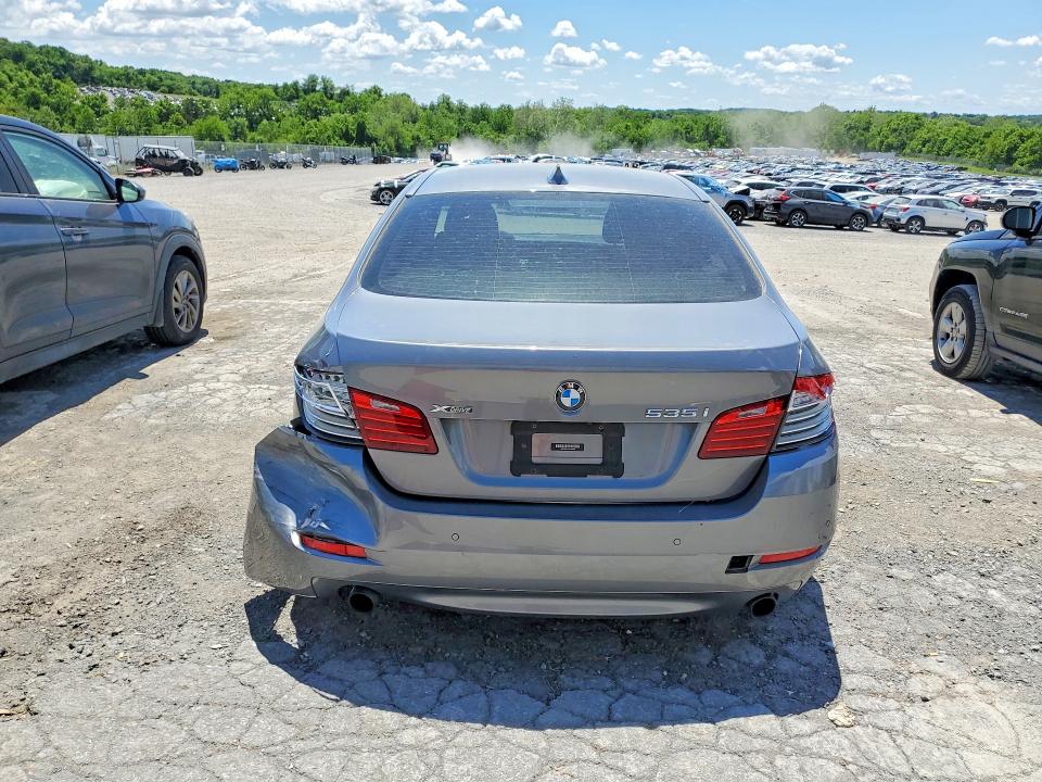 2014 Bmw 535 მანქანა იყიდება აუქციონზე, vin: WBA5B3C53ED538598, აუქციონის ნომერი: 55534516