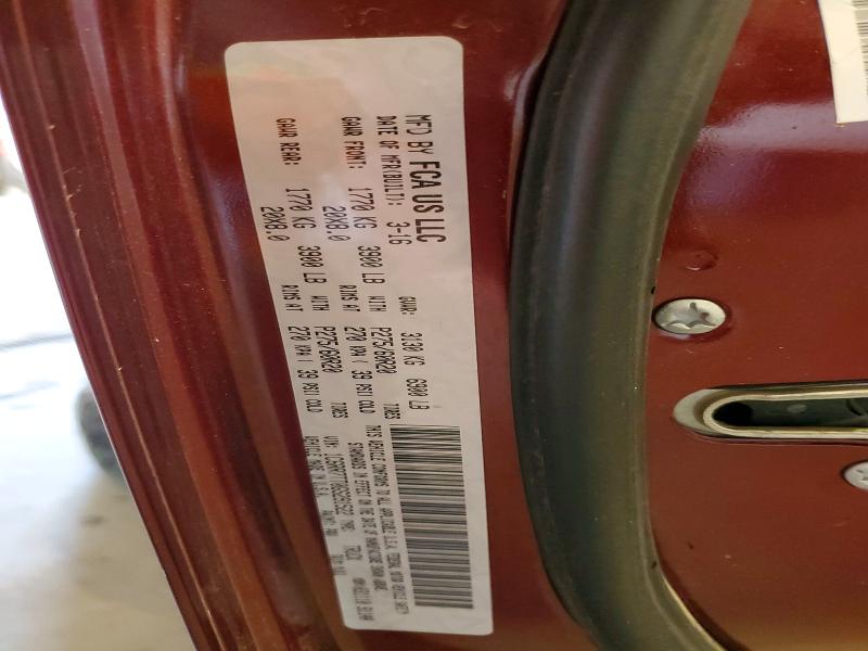57623526 :رقم المزاد ، 1C6RR7TT0GS291522 vin ، 2016 Ram 1500 مزاد بيع