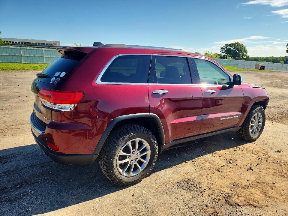 2016 Jeep Grand Cherokee მანქანა იყიდება აუქციონზე, vin: 1C4RJFBG0GC445607, აუქციონის ნომერი: 58548466