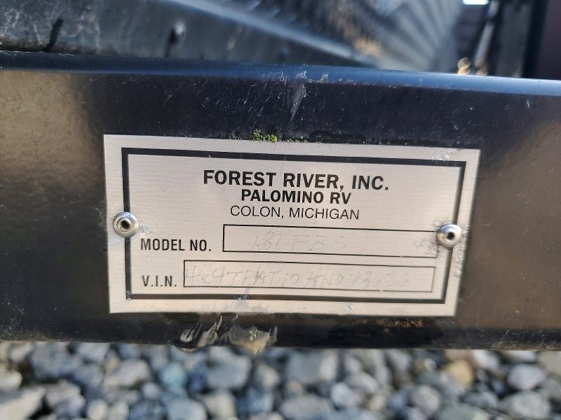 Продаж на аукціоні авто 2017 Forest River Palomini Series M-18, vin: 4X4TPAT10HN048626, номер лоту: 58061156