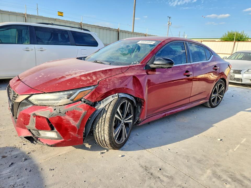 Продажа на аукционе авто 2020 Nissan Sentra, vin: 3N1AB8DV8LY205453, номер лота: 58091006