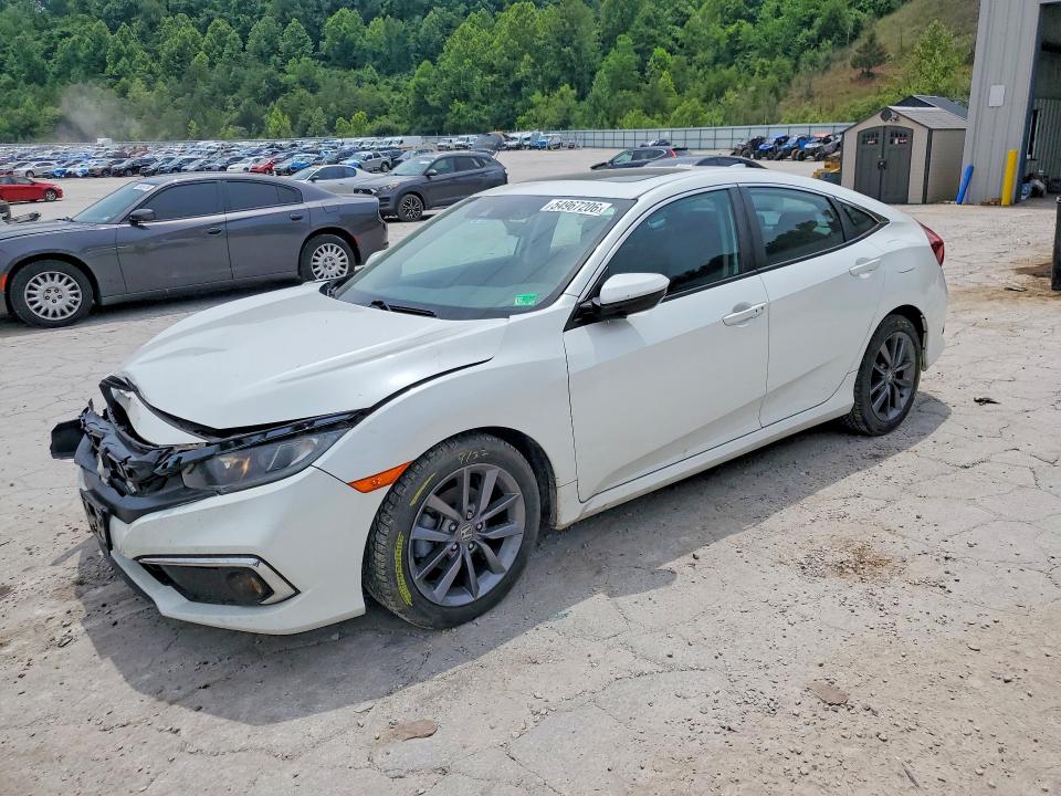 2020 Honda Civic მანქანა იყიდება აუქციონზე, vin: 19XFC1F75LE215266, აუქციონის ნომერი: 54967206