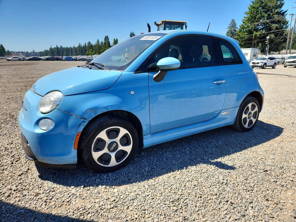 2015 Fiat 500 მანქანა იყიდება აუქციონზე, vin: 3C3CFFGE5FT732852, აუქციონის ნომერი: 58361536