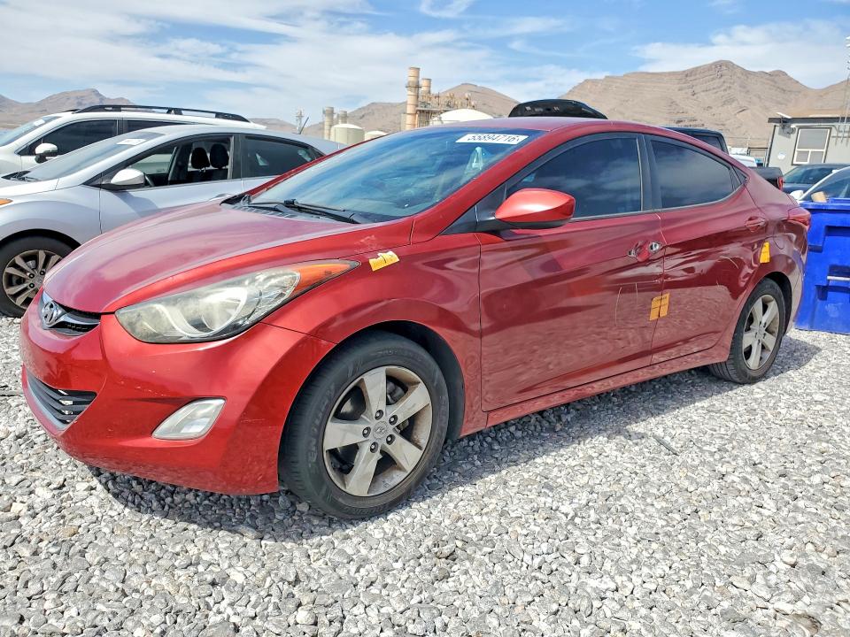 55894716 :رقم المزاد ، KMHDH4AE3CU251342 vin ، 2012 Hyundai Elantra مزاد بيع