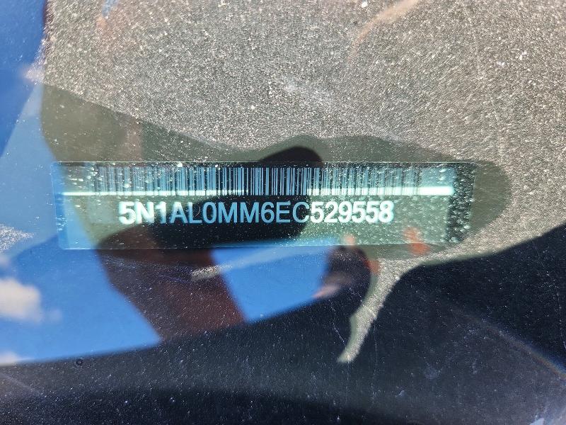 Aukcja sprzedaży 2014 Infiniti Qx60, vin: 5N1AL0MM6EC529558, numer aukcji: 57935176