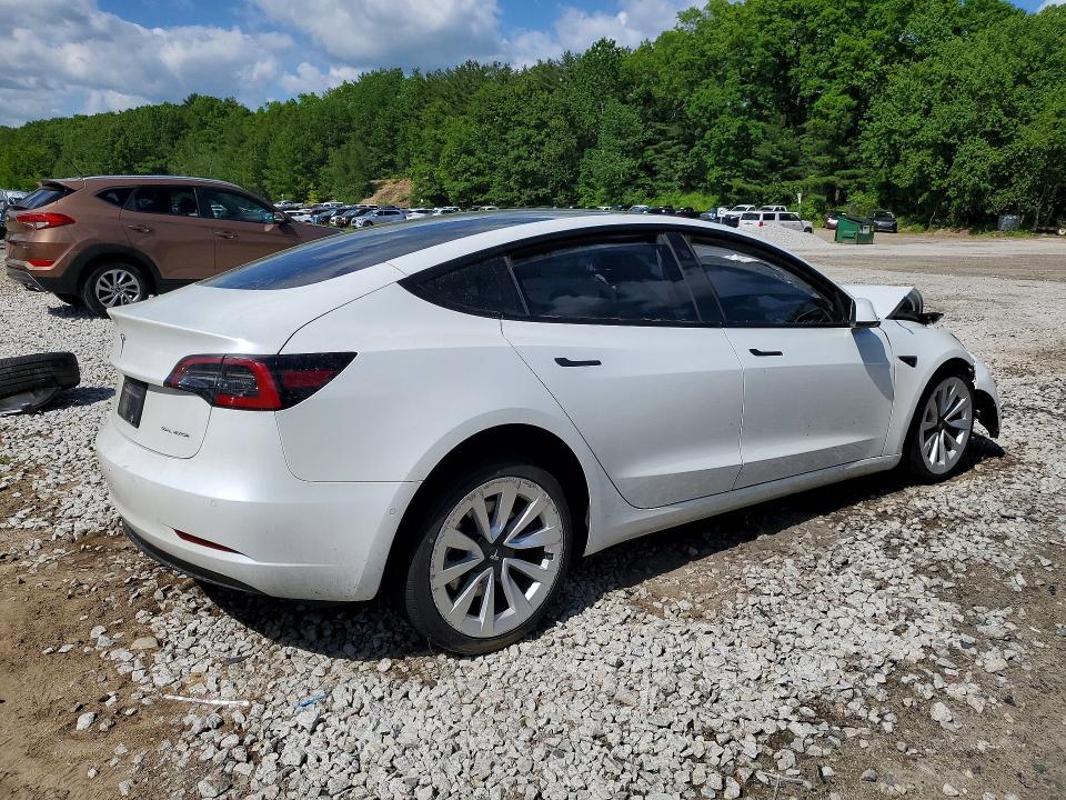 Продажа на аукционе авто 2022 Tesla Model 3, vin: 5YJ3E1EB9NF266852, номер лота: 55839656