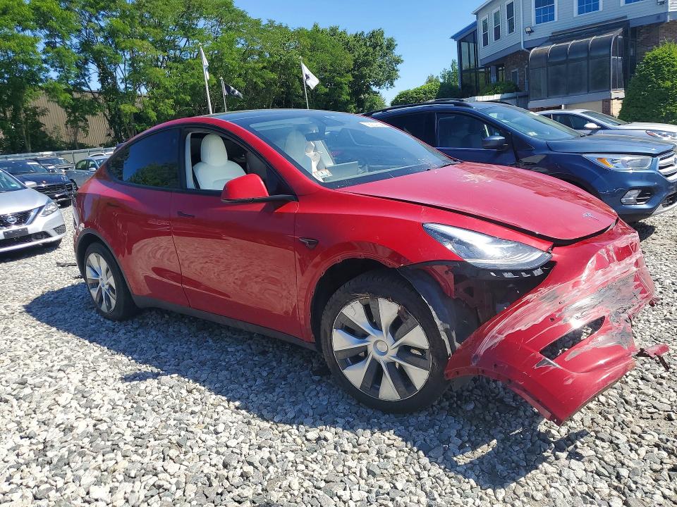 Продажа на аукционе авто 2022 Tesla Model Y, vin: 7SAYGDEE5NF339441, номер лота: 56224756