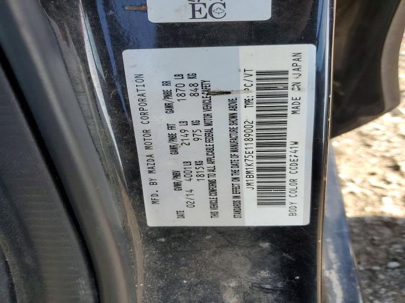 Продаж на аукціоні авто 2014 Mazda 3, vin: JM1BM1K75E1189002, номер лоту: 55608266