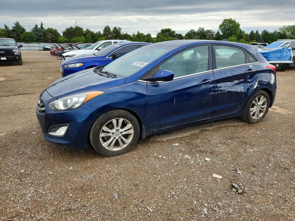 2013 Hyundai Elantra Gt მანქანა იყიდება აუქციონზე, vin: KMHD35LE9DU061791, აუქციონის ნომერი: 55371656
