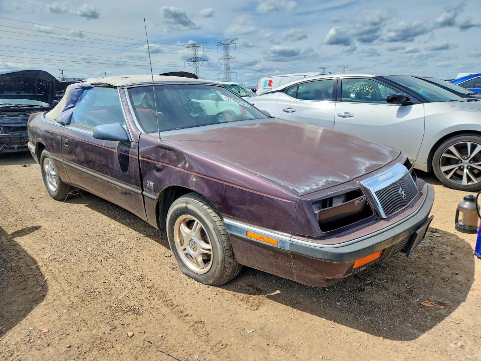 Aukcja sprzedaży 1991 Chrysler Lebaron, vin: 1C3XJ4536MG100515, numer aukcji: 57186436