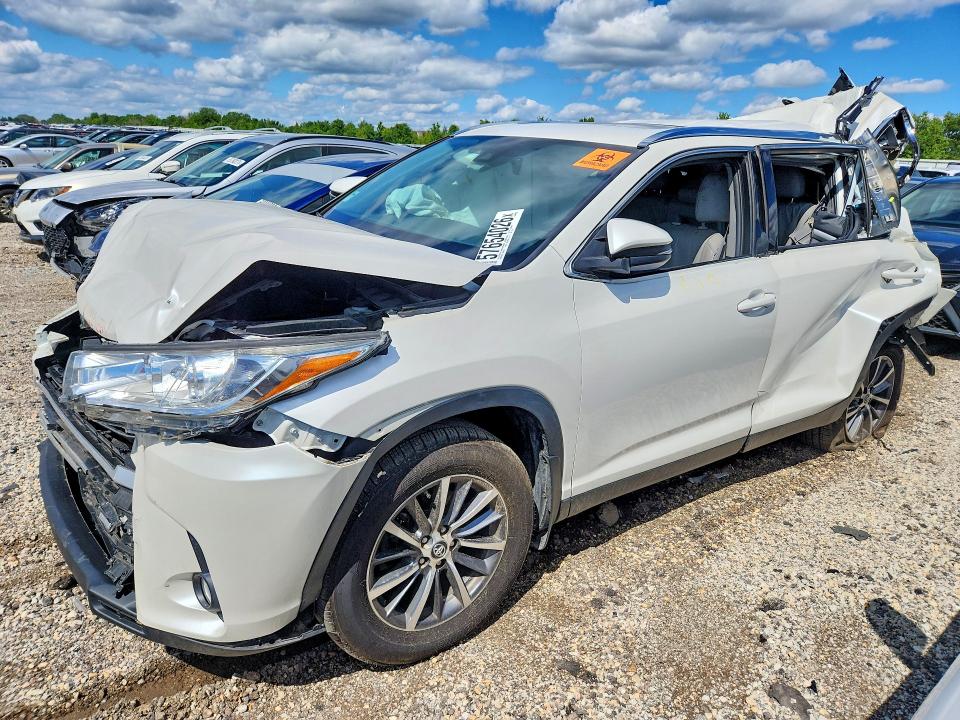 Aukcja sprzedaży 2019 Toyota Highlander, vin: 5TDJZRFH4KS722745, numer aukcji: 57654026