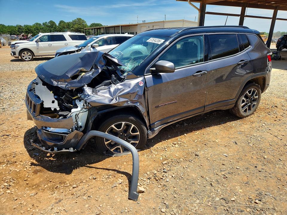 Aukcja sprzedaży 2020 Jeep Compass, vin: 3C4NJDDB0LT122256, numer aukcji: 57534206