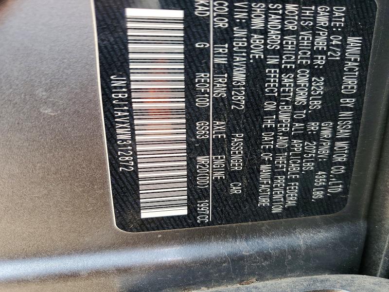 57164326 :رقم المزاد ، JN1BJ1AVXMW312872 vin ، 2021 Nissan Rogue Sport مزاد بيع