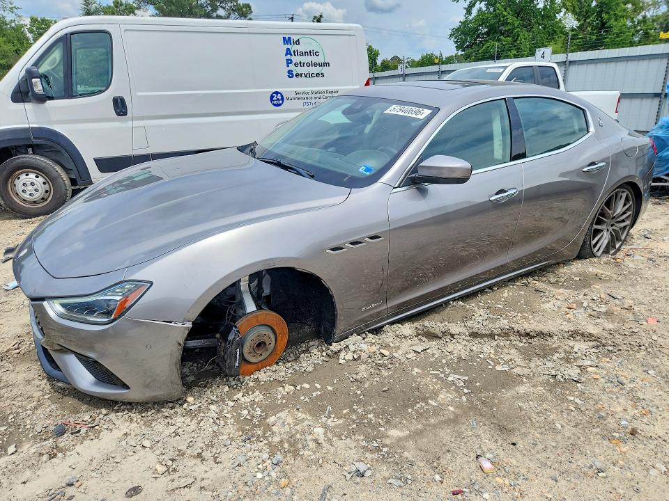 Продажа на аукционе авто 2018 Maserati Ghibli, vin: ZAM57XSS4J1304934, номер лота: 57940696