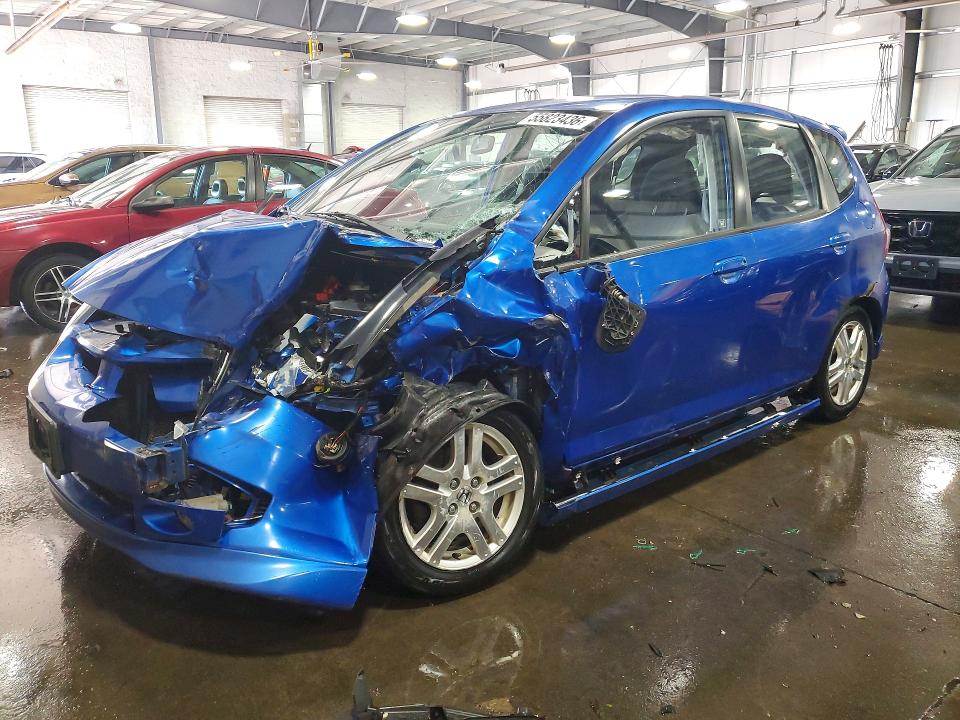 2007 Honda Fit მანქანა იყიდება აუქციონზე, vin: JHMGD37697S048804, აუქციონის ნომერი: 55823436