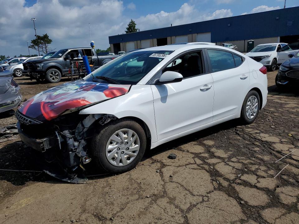 56795296 :رقم المزاد ، 5NPD74LF6HH192916 vin ، 2017 Hyundai Elantra مزاد بيع