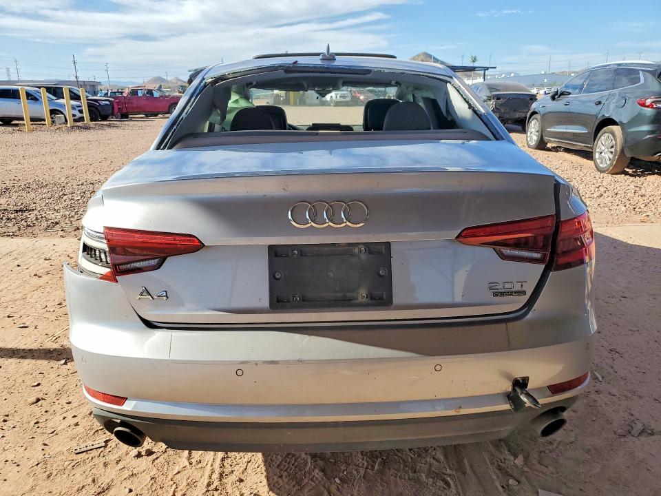 2017 Audi A4 მანქანა იყიდება აუქციონზე, vin: WAUANAF42HN006044, აუქციონის ნომერი: 55114346