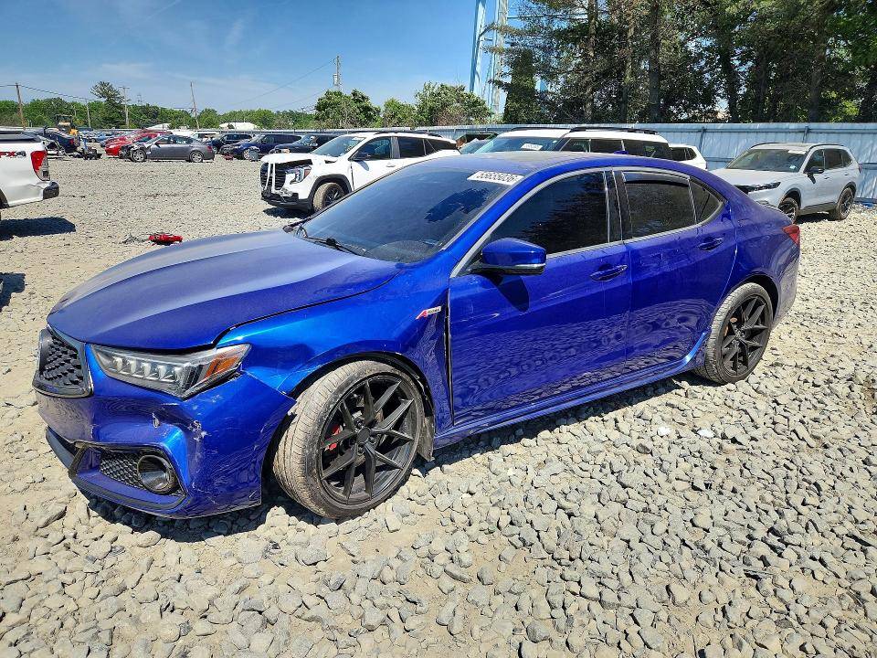2018 Acura Tlx მანქანა იყიდება აუქციონზე, vin: 19UUB2F63JA012949, აუქციონის ნომერი: 55655036