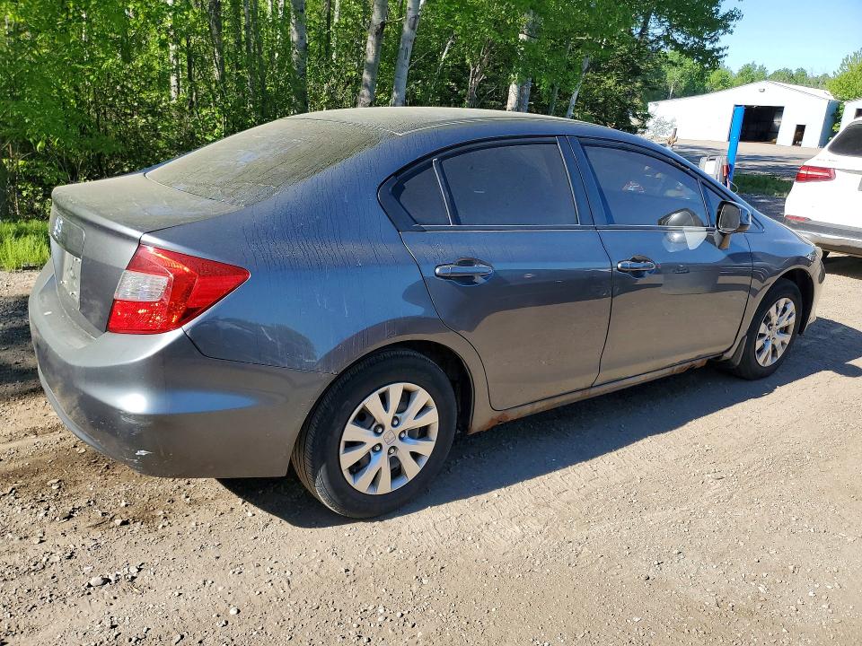 Продаж на аукціоні авто 2012 Honda Civic, vin: 2HGFB2F42CH100712, номер лоту: 55858836