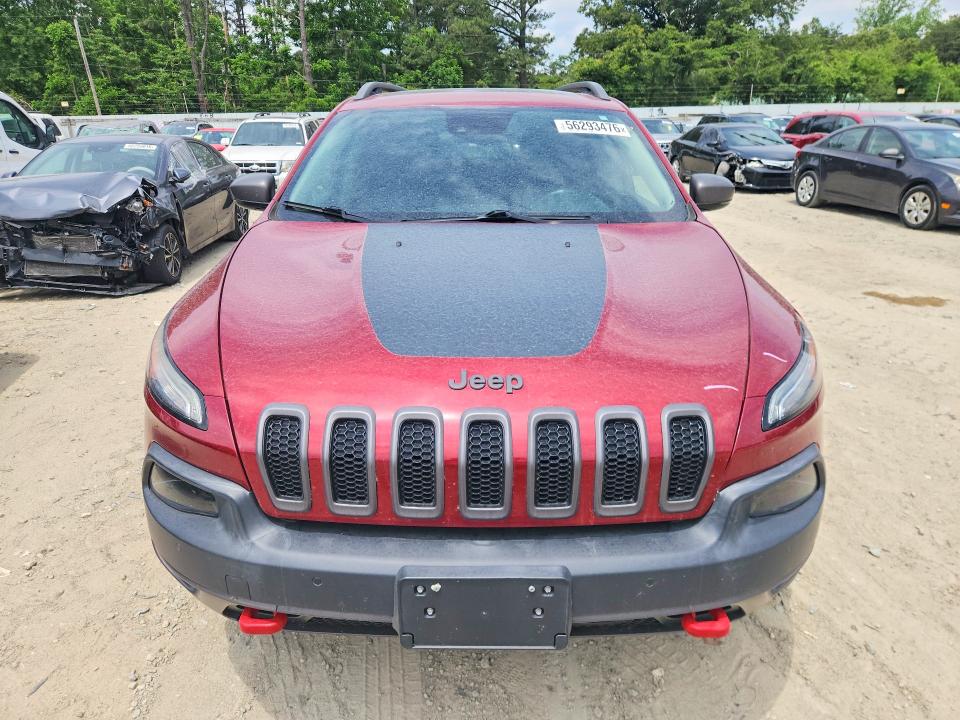 56293476 :رقم المزاد ، 1C4PJMBS4FW694070 vin ، 2015 Jeep Cherokee مزاد بيع