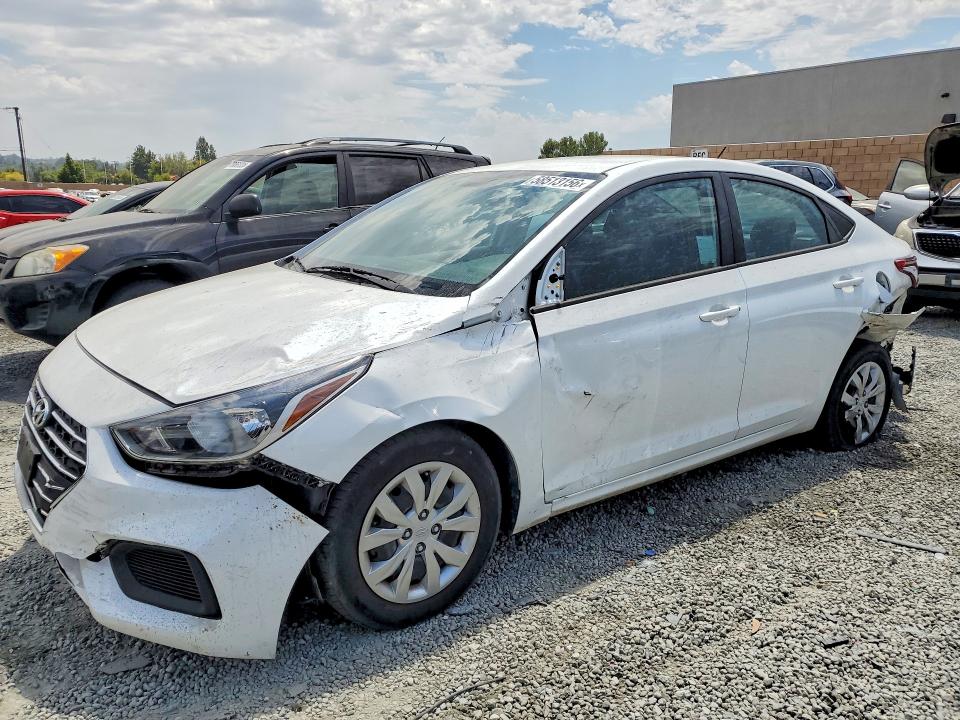 58513156 :رقم المزاد ، 3KPC24A68NE186452 vin ، 2022 Hyundai Accent مزاد بيع