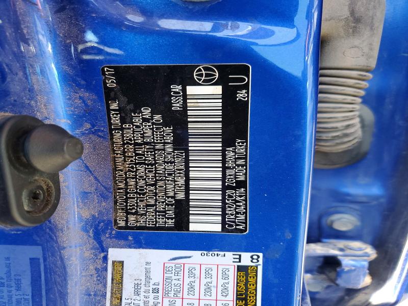 Продаж на аукціоні авто 2018 Toyota C-hr, vin: NMTKHMBXXJR019221, номер лоту: 57120066