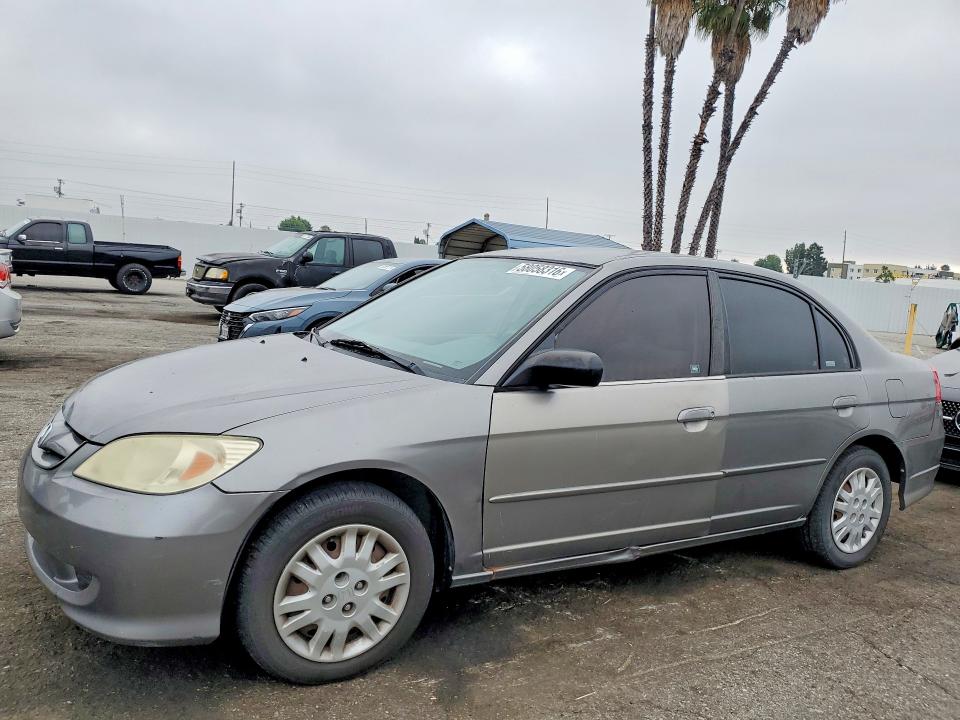 Продажа на аукционе авто 2004 Honda Civic, vin: 2HGES16584H597796, номер лота: 58058316