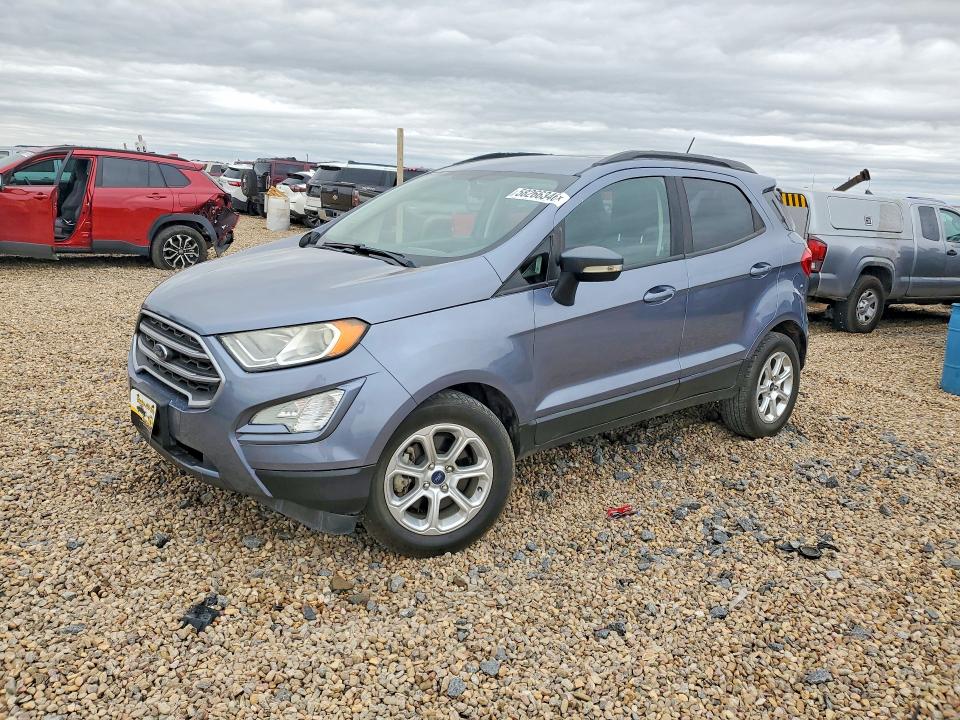 58266346 :رقم المزاد ، MAJ3S2GE6KC272547 vin ، 2019 Ford Eco Sport مزاد بيع