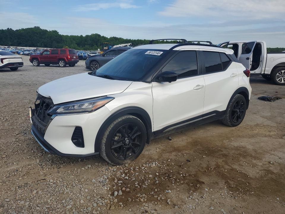 2021 Nissan Kicks მანქანა იყიდება აუქციონზე, vin: 3N1CP5DV3ML549327, აუქციონის ნომერი: 56123146