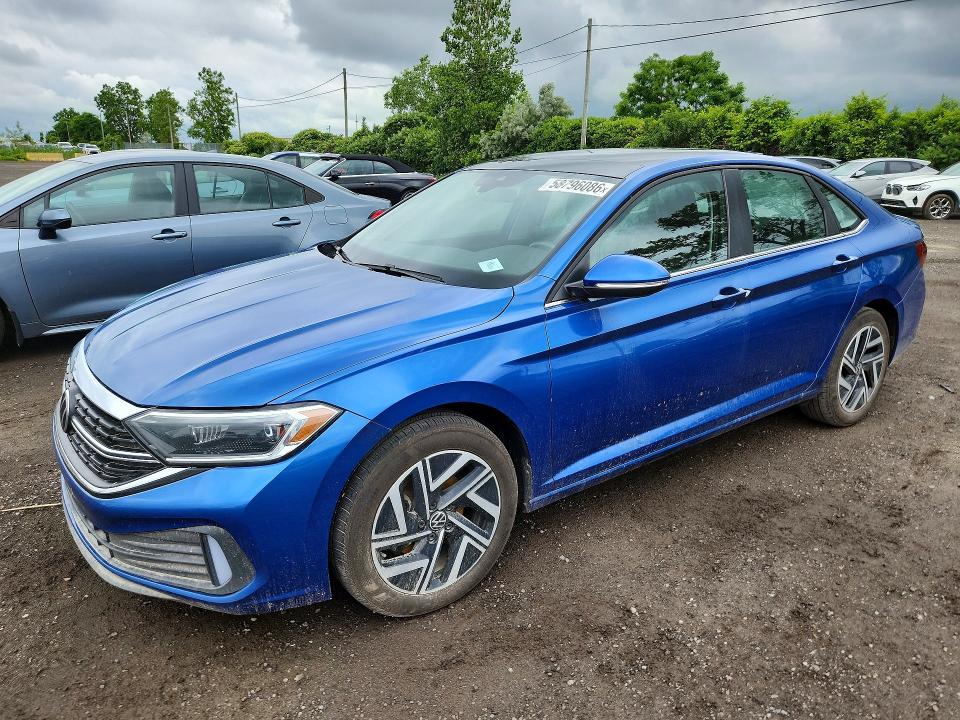 Aukcja sprzedaży 2022 Volkswagen Jetta, vin: 3VWGM7BU0NM024196, numer aukcji: 58796086