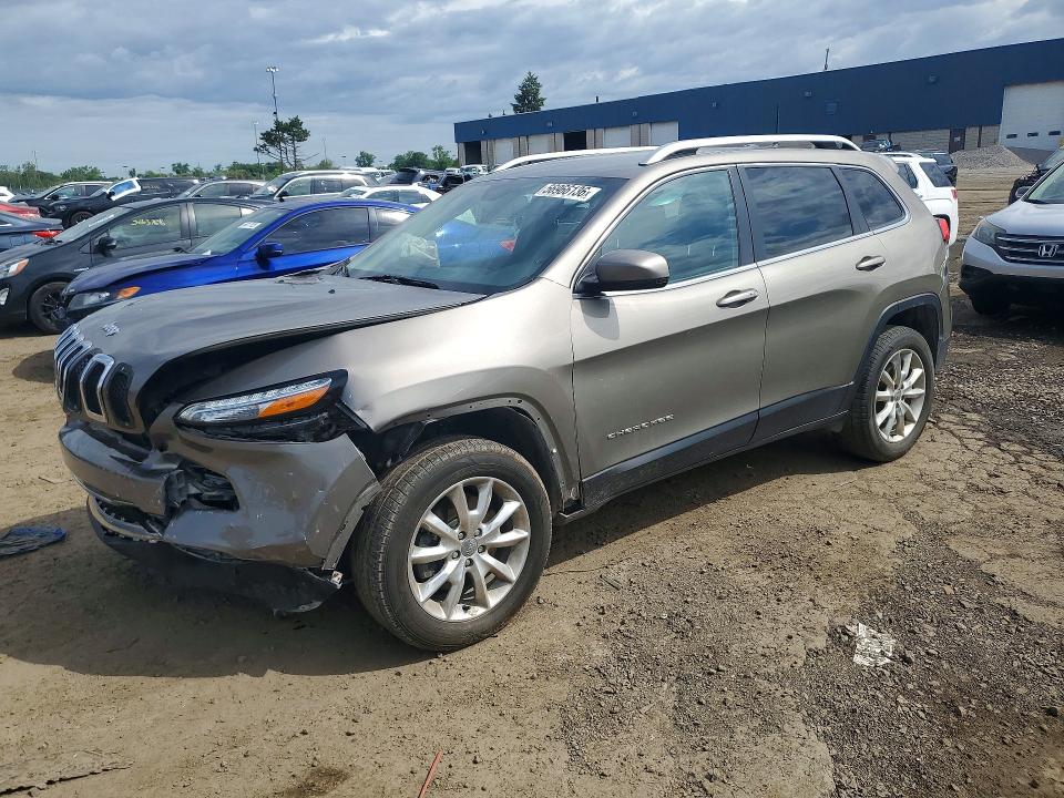 56966136 :رقم المزاد ، 1C4PJMDS9GW256059 vin ، 2016 Jeep Cherokee مزاد بيع